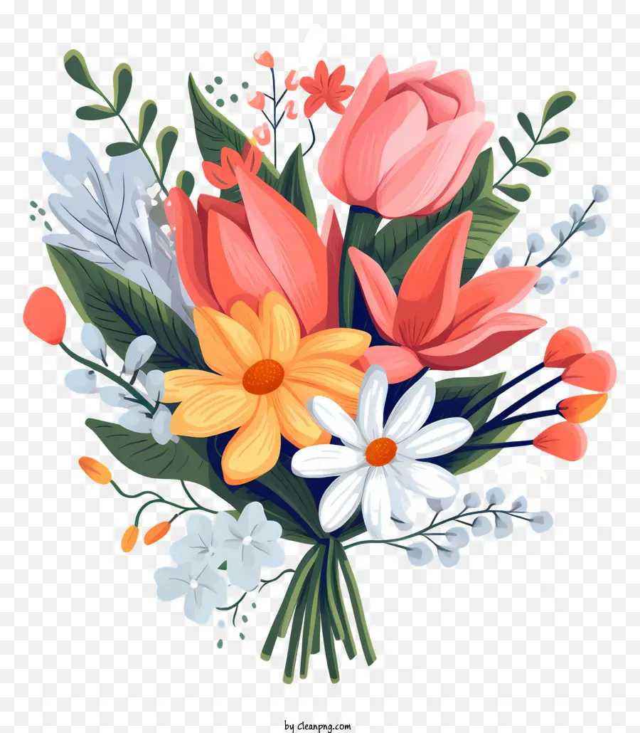 Bouquet，Fleurs PNG