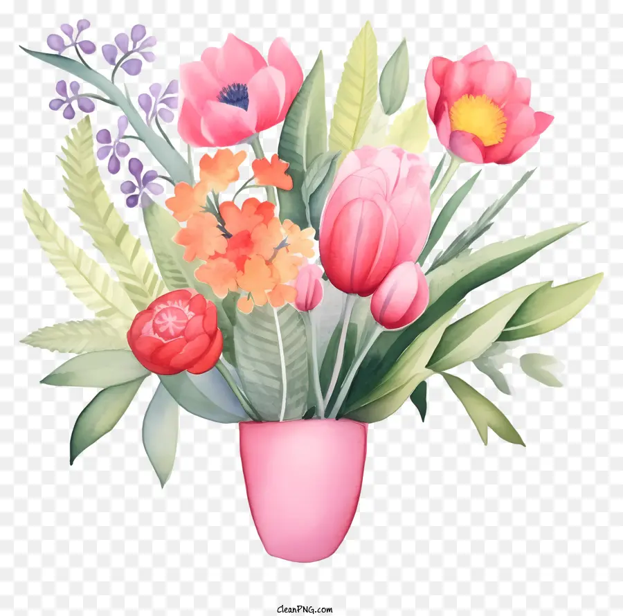 Fleurs，Fleurs Colorées PNG