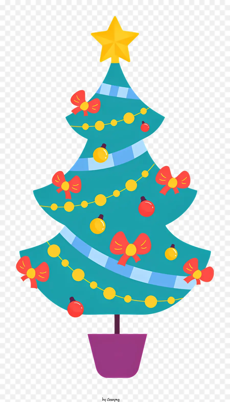 Sapin De Noël Bleu，Décorations PNG