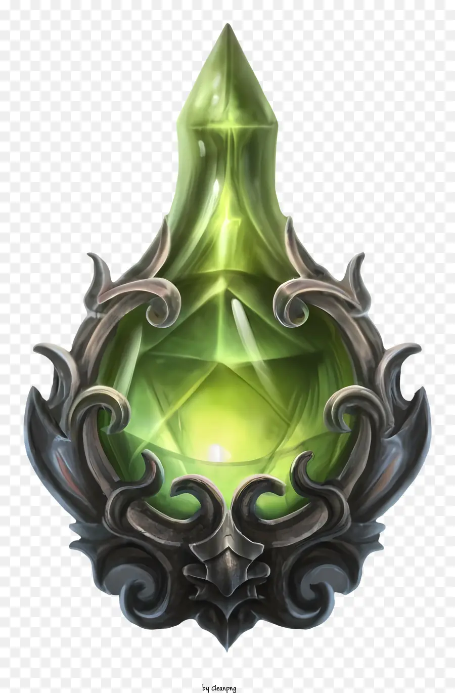 Cristal Vert，Potion Verte PNG