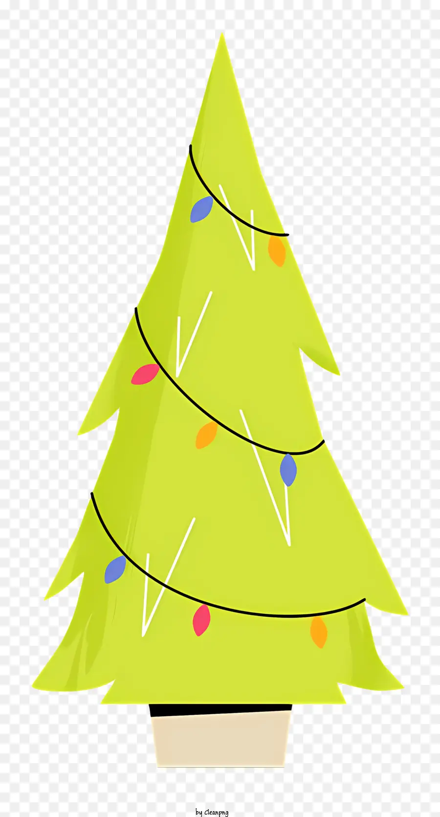 Petit Sapin De Noël，Arbre De Noël De Dessin Animé PNG