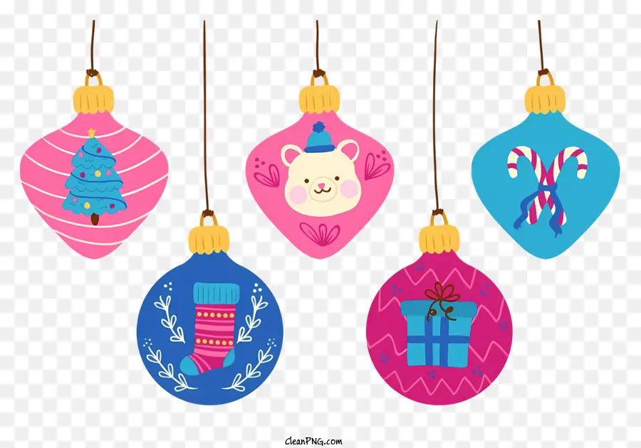 Décorations De Noël，Décorations PNG