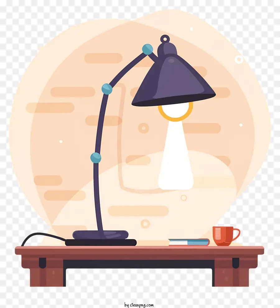 Bureau，Lampe PNG