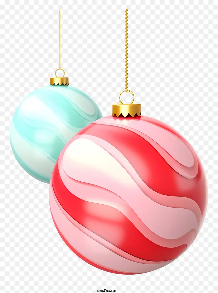 Décorations De Noël，Boules De Noël PNG