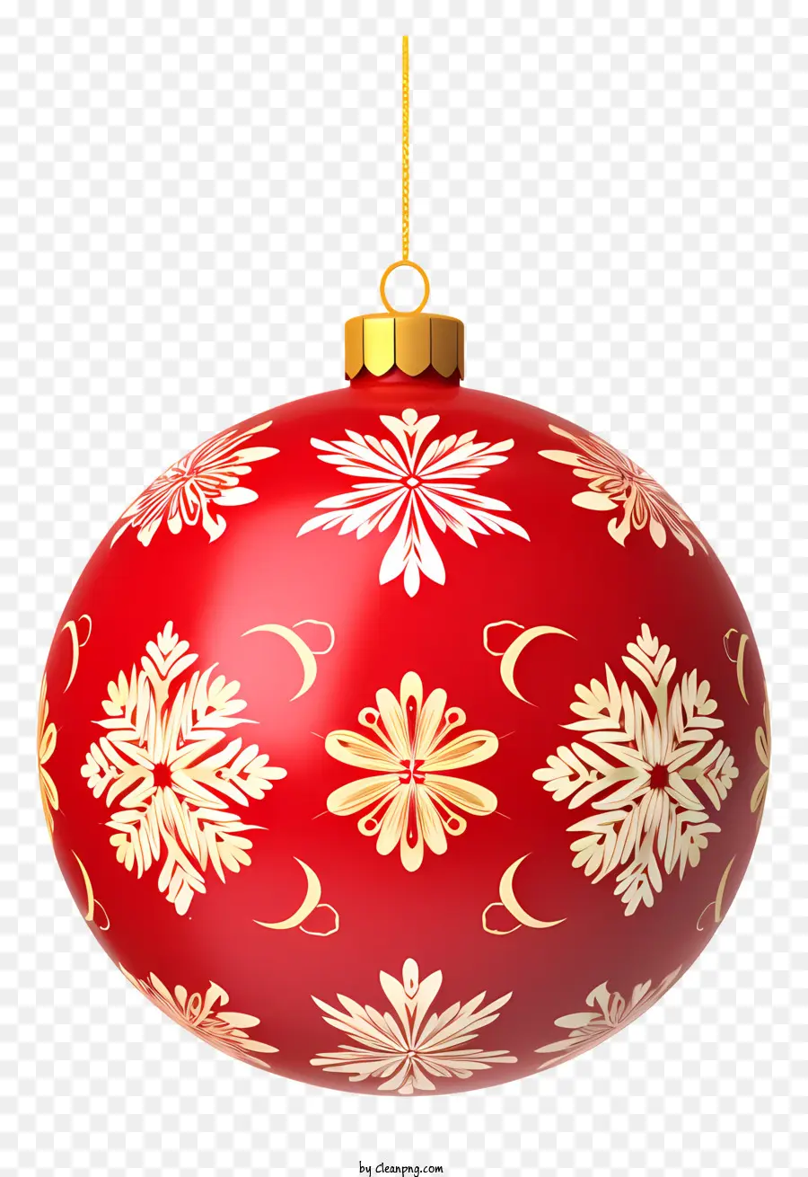 Décoration De Noël，Or PNG