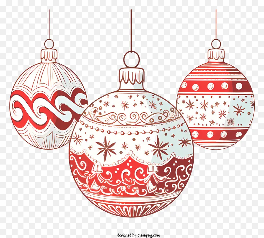 Décorations De Noël，Babioles PNG