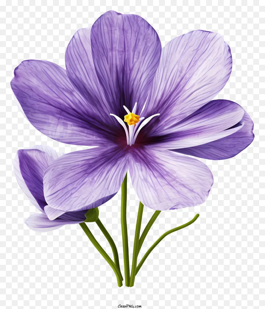 Fleur Violette，Fleurir PNG