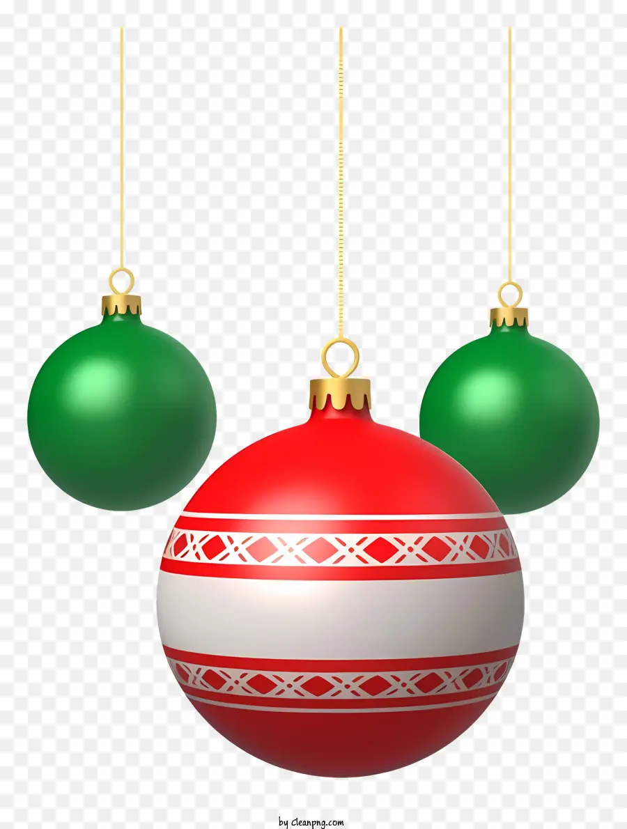 Décorations De Noël，Ornements De Noël PNG