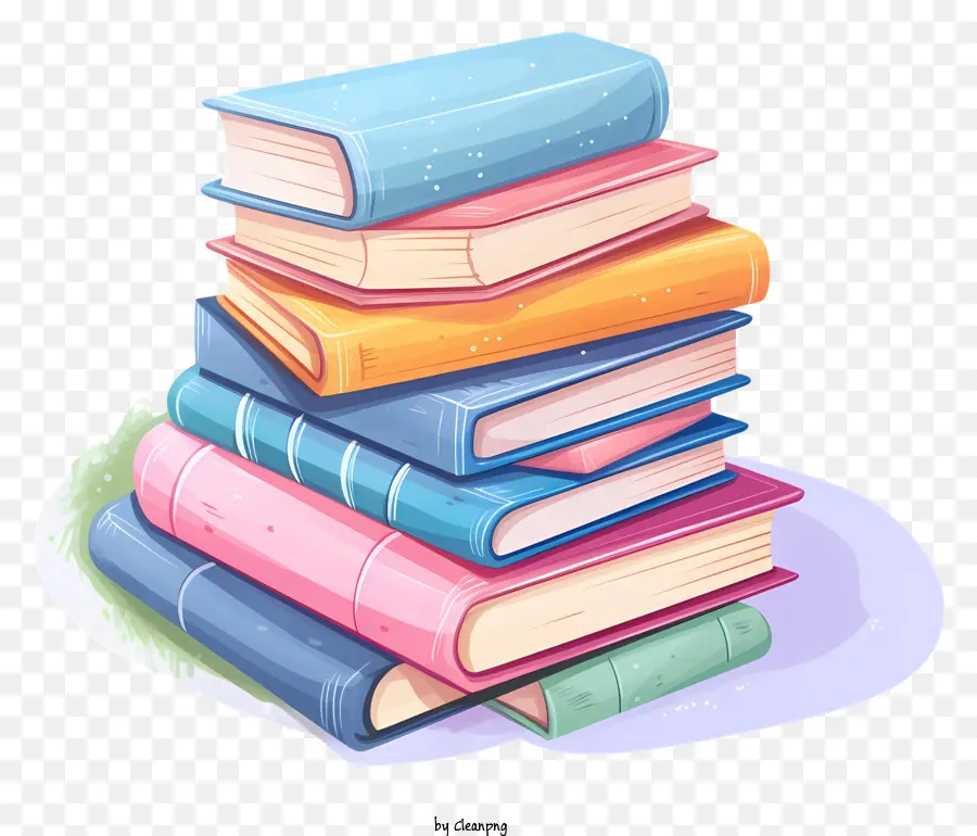 Pile De Livres，Livres PNG