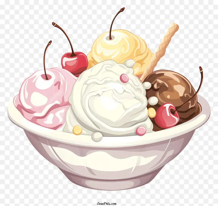 Glace，Dessert PNG