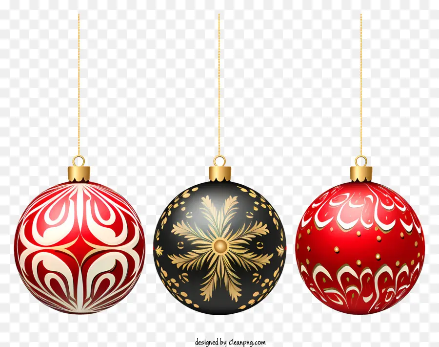 Décorations De Noël，Babioles PNG