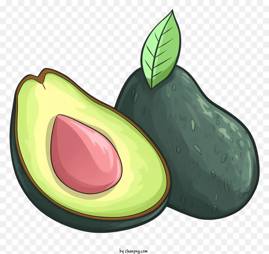 Avocat，Vert PNG