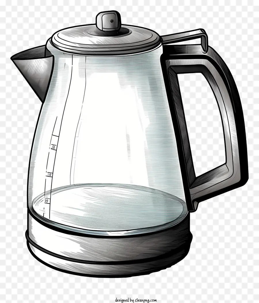 Bouilloire En Verre，Bouilloire électrique PNG