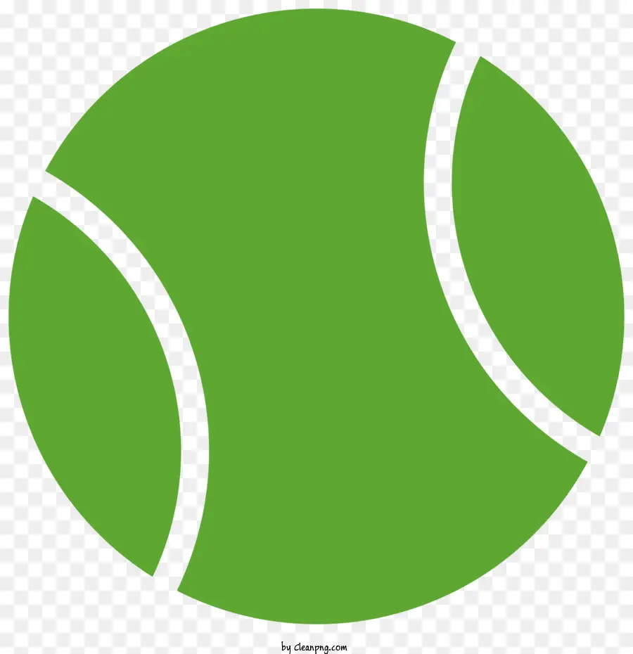 Boule De Tennis Vert，Concept PNG