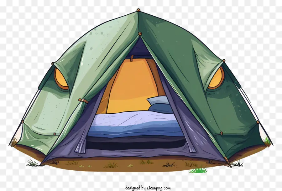 Tente De Camping，Sommeil Extérieur PNG