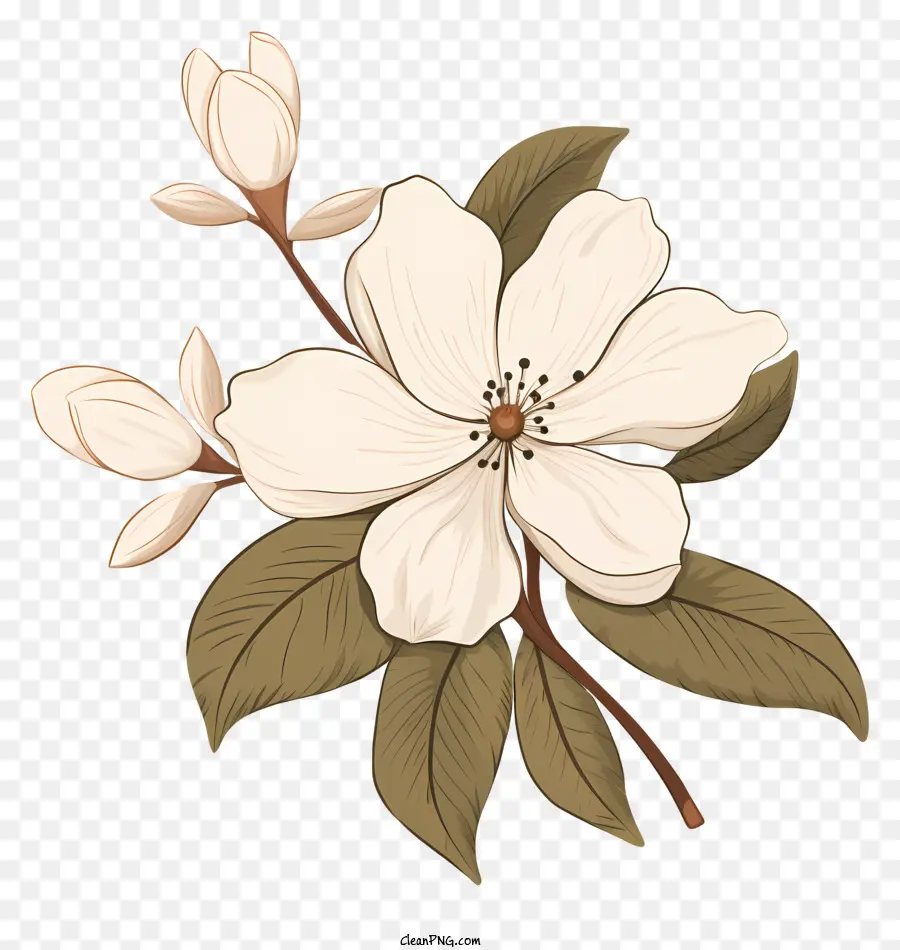 Fleur，Fleurs Blanches PNG