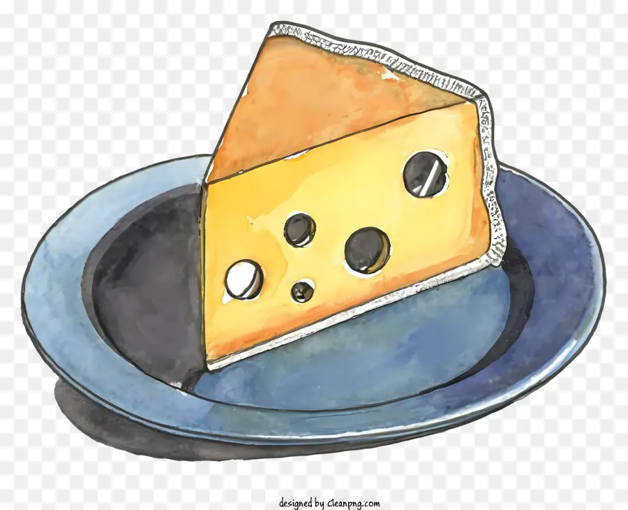 Fromage，Plaque Bleue PNG
