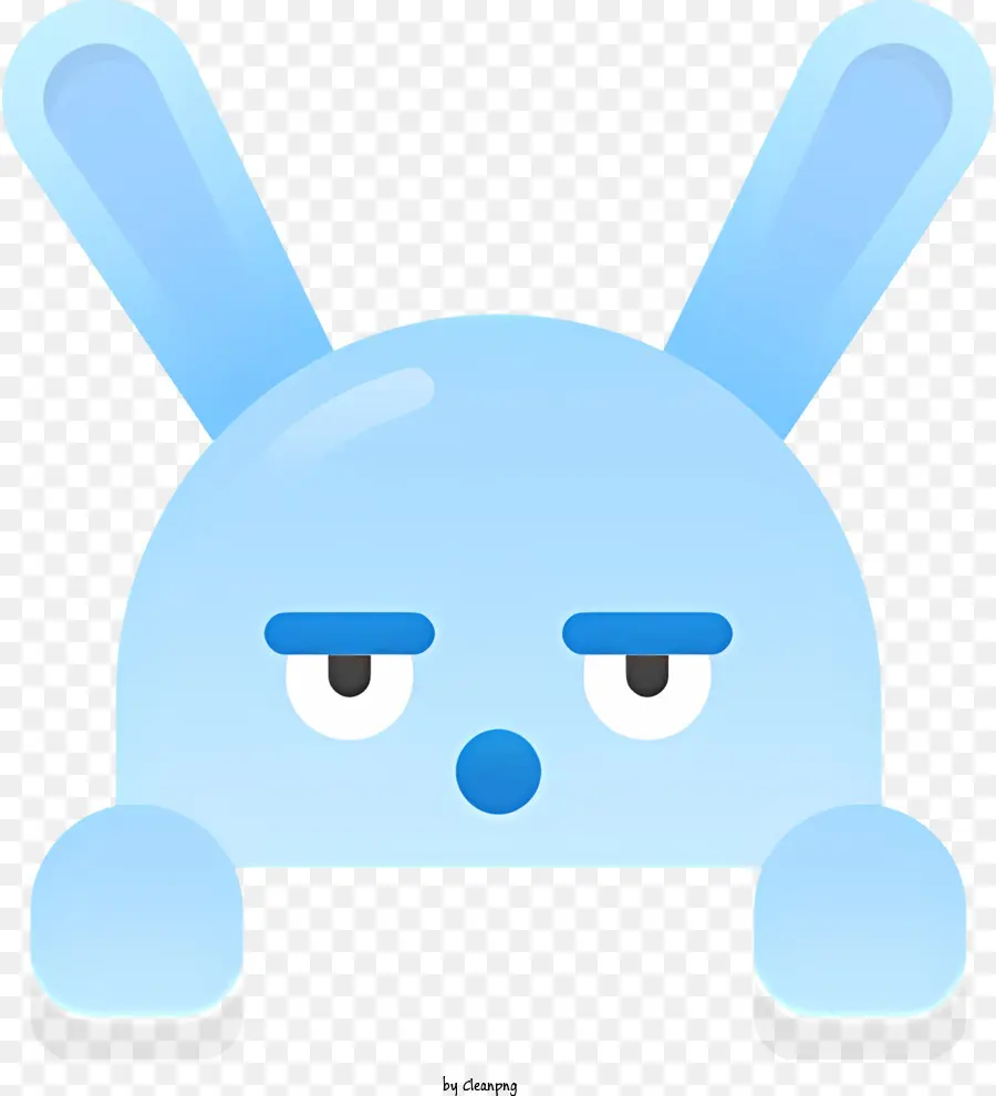 Lapin De Dessin Animé，Lapin Bleu PNG