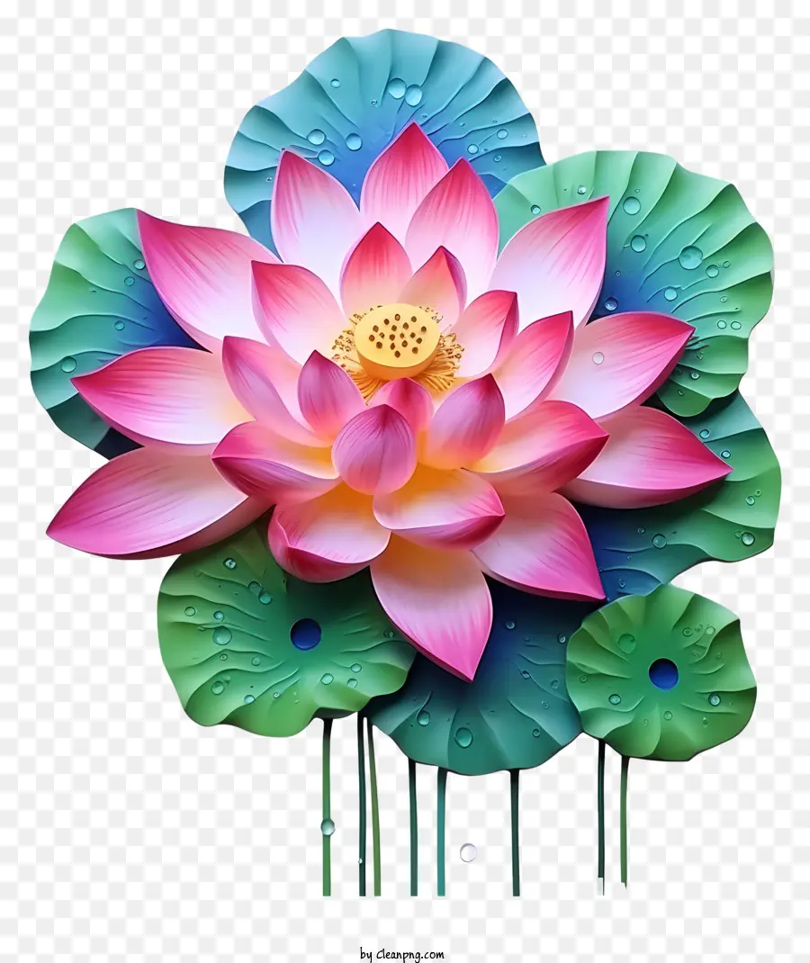 Fleur De Lotus Rose，Lotus PNG