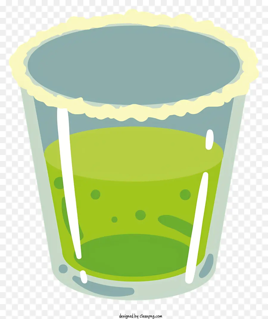 Liquide Vert，Tasse En Verre PNG