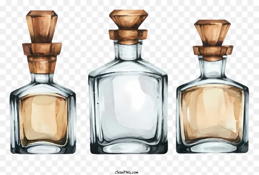 Bouteilles Vides，Bouteilles En Verre PNG