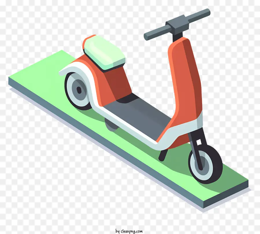 Scooter，Blanc Scooter PNG