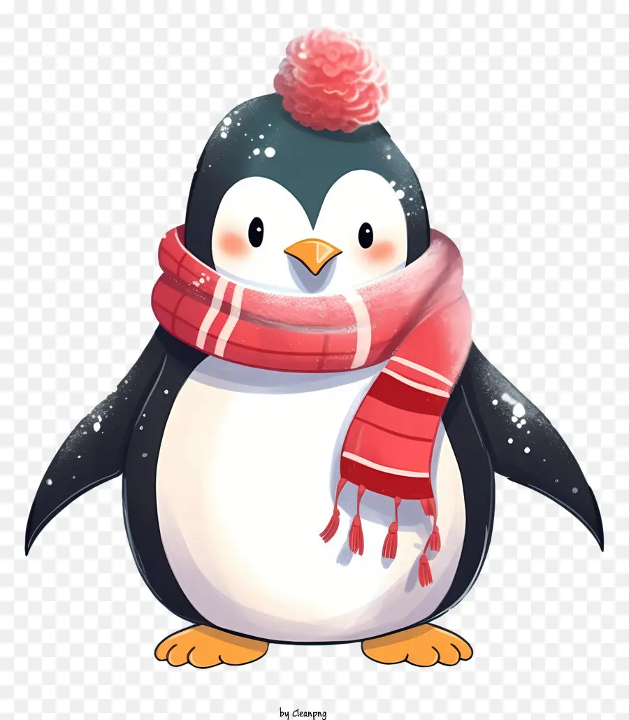 Pingouin，Des Vêtements D'hiver PNG