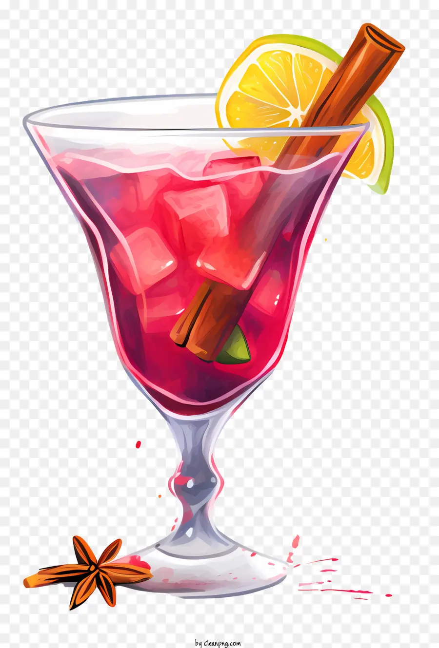 Recette De Cocktails，Rouge Cocktail PNG