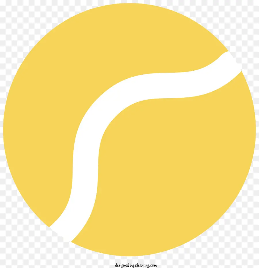Cercle Jaune，Forme Blanche PNG
