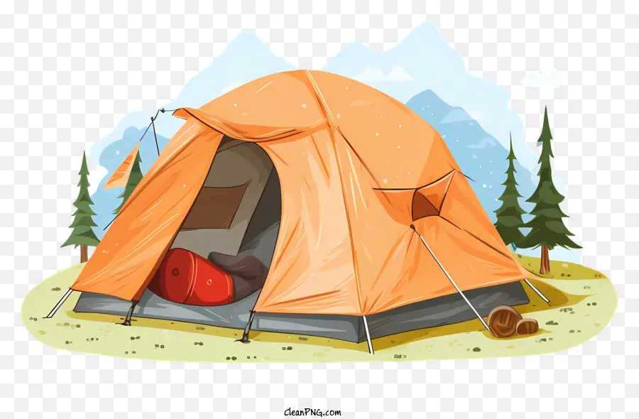 Tente De Camping，Sac à Dos PNG