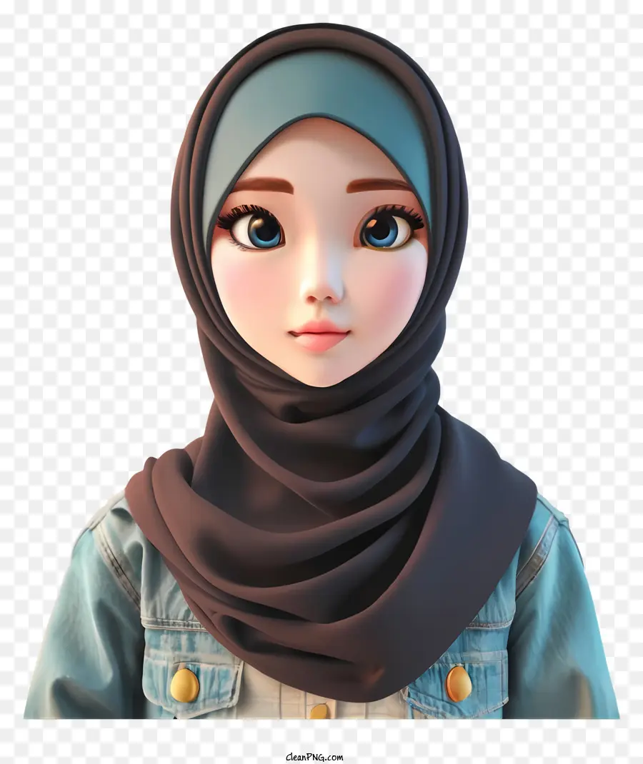 Hijab Mode，Musulman De La Mode PNG