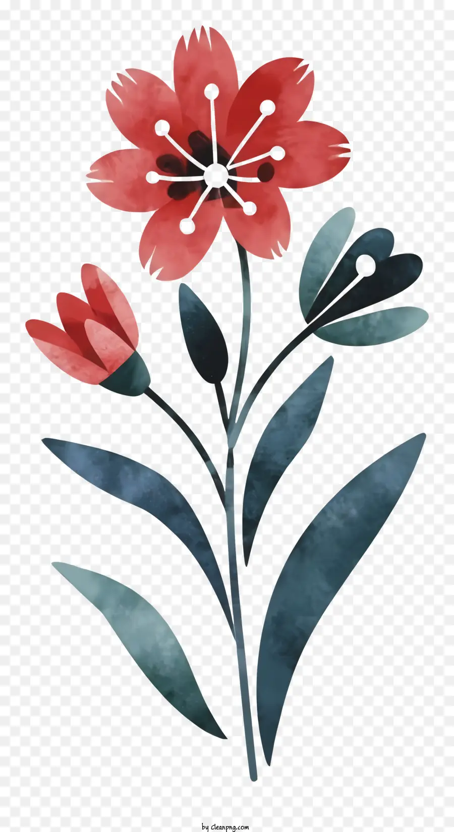 Fleur，Fleurs Rouges PNG