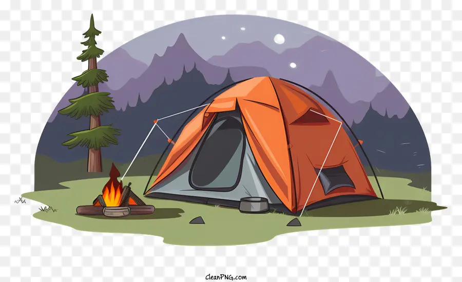 Tente De Camping，Camping PNG