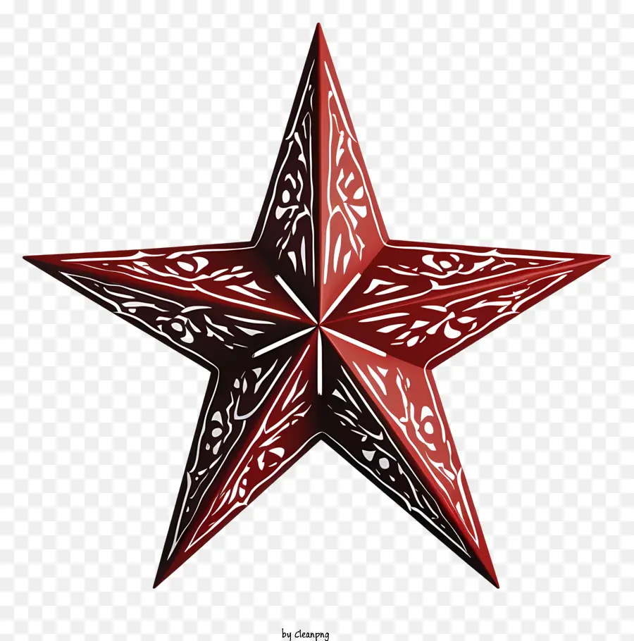 Le Red Star，Motifs Complexes PNG
