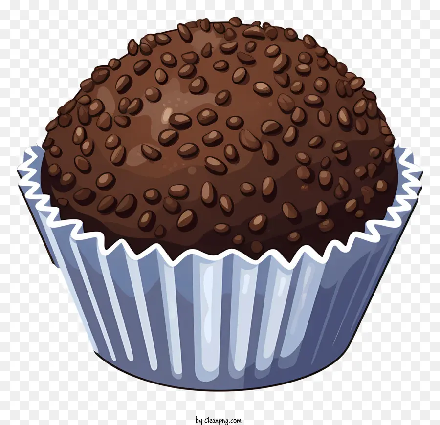 Chocolat Muffin，Lumière De Couleur Brune PNG