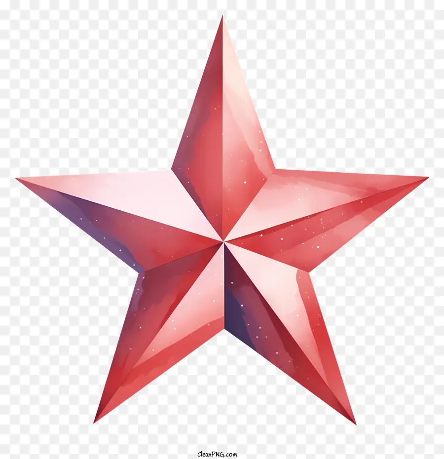 Le Red Star，L'étoile Fivepointed PNG