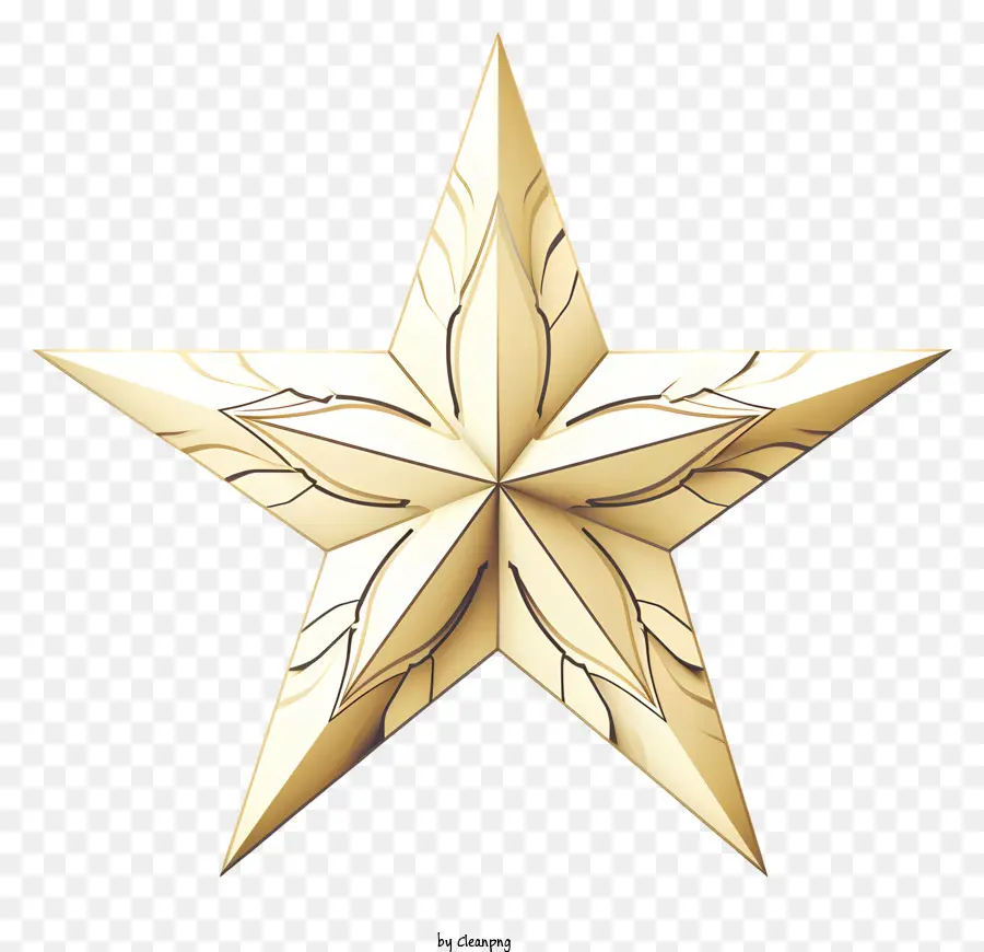 étoile D'or，Formes Complexes PNG