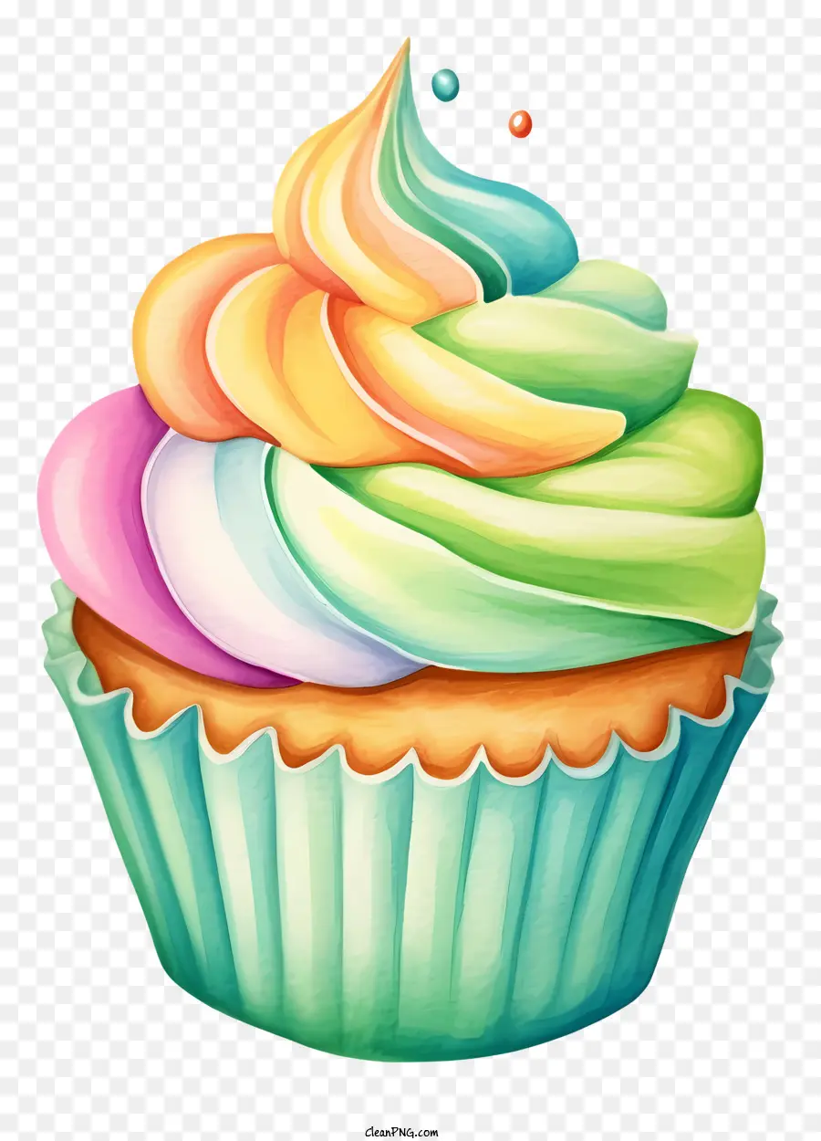 Petit Gâteau，Petit Gâteau Coloré PNG