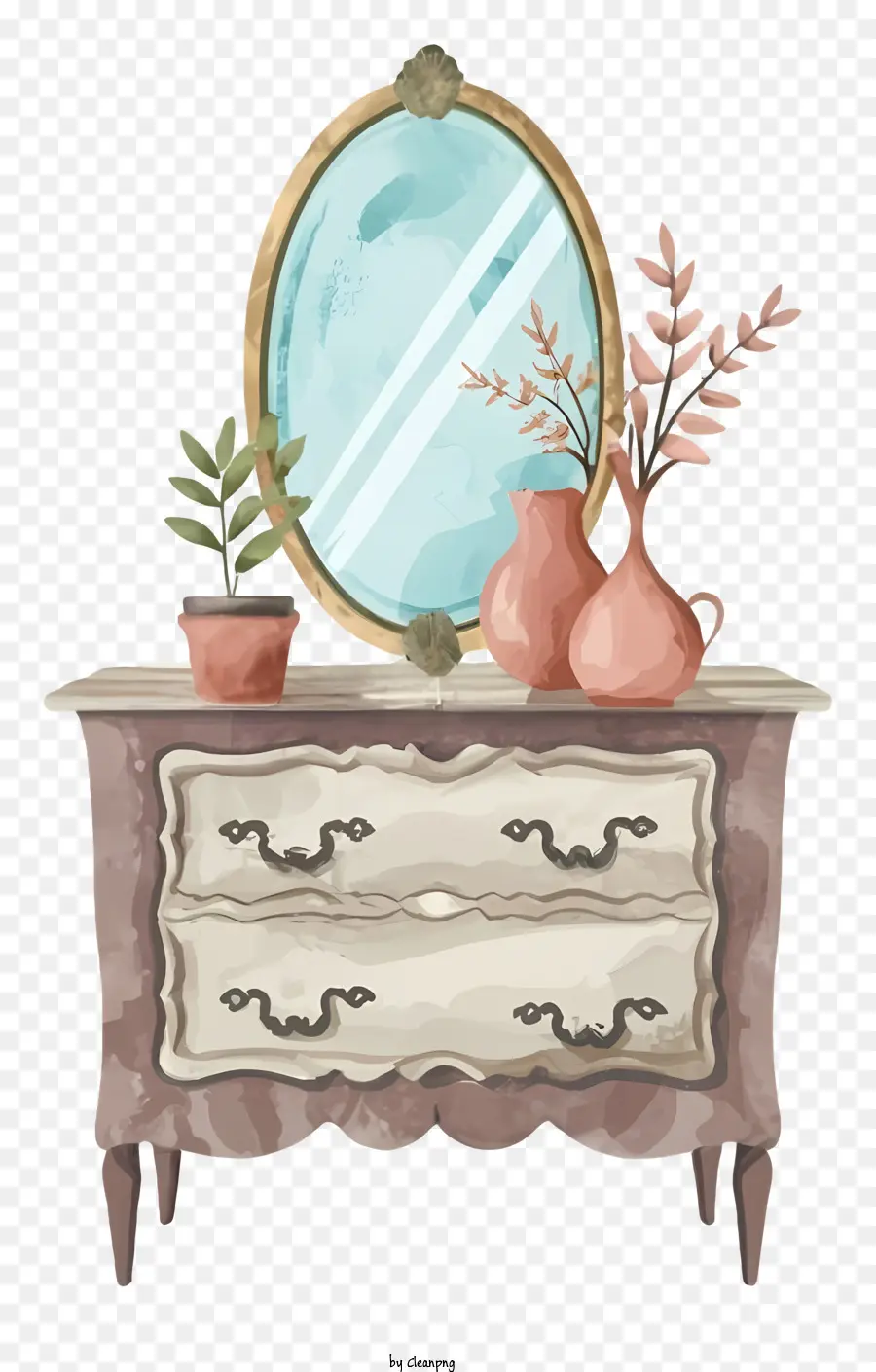 Commode，Miroir PNG