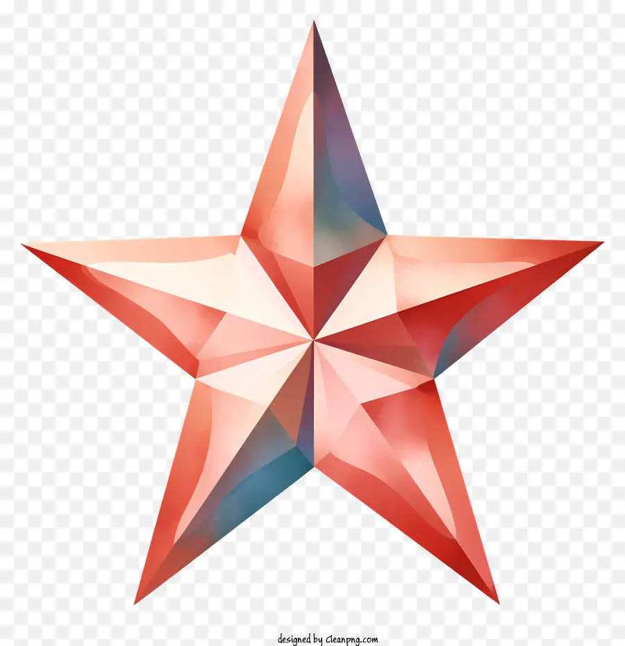 Le Red Star，L'étoile Fivepointed PNG