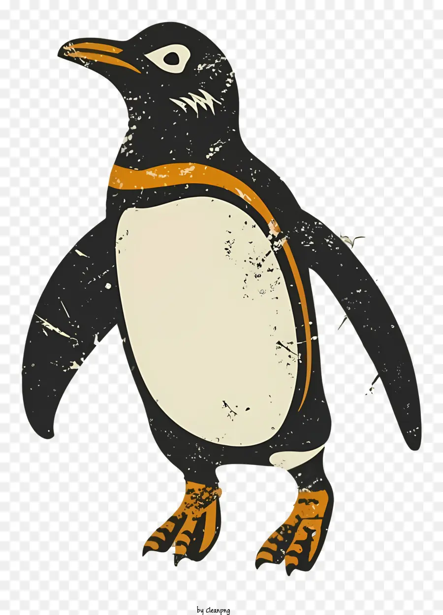 Pingouin，Deux Jambes PNG