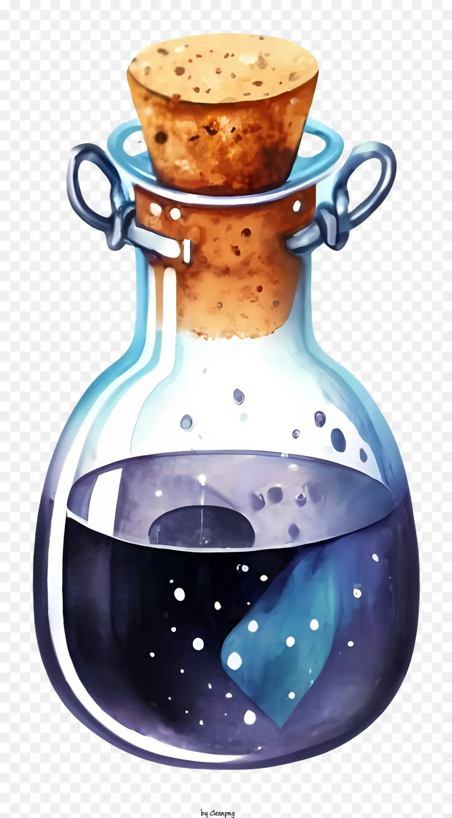 Bouteille En Verre，Bouteille De Potions PNG