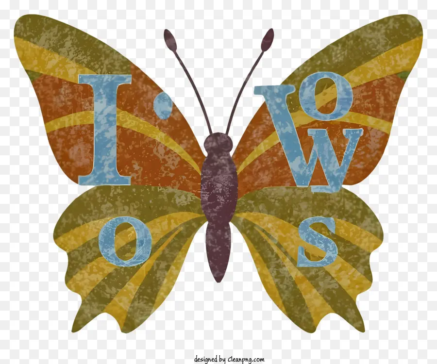 Papillon，Papillons Colorés PNG