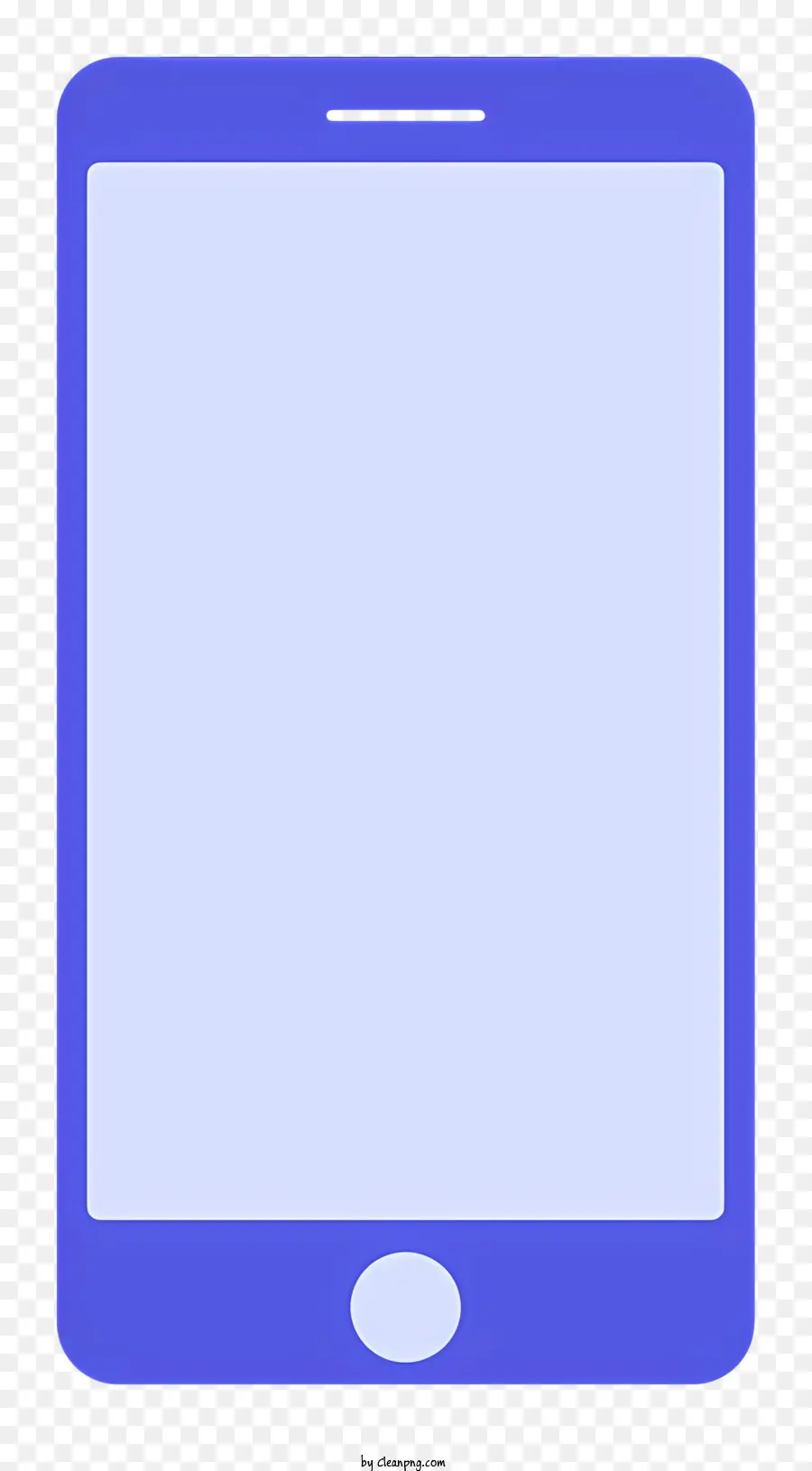 Téléphone Intelligent Bleu，Smartphone Bleu PNG