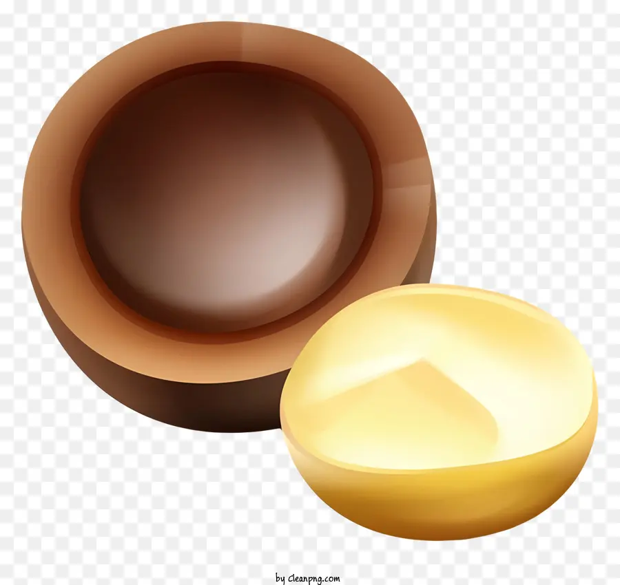 Oeuf En Chocolat，Fèves De Cacao PNG