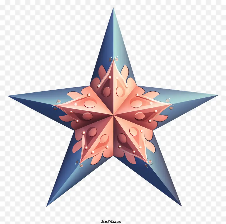 En Forme D'étoile，La Symétrie PNG