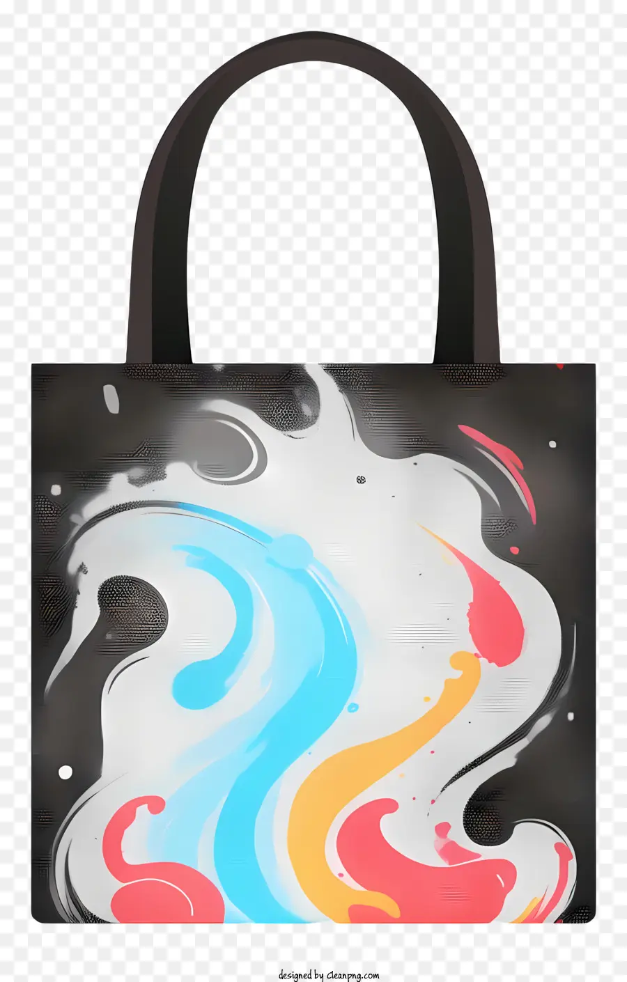 Peinture Abstraite，Sac Abstrait Coloré PNG