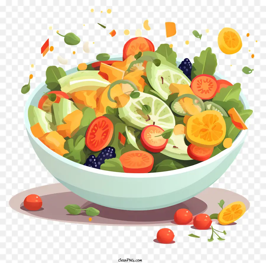 Salade，Salade De Fruits PNG