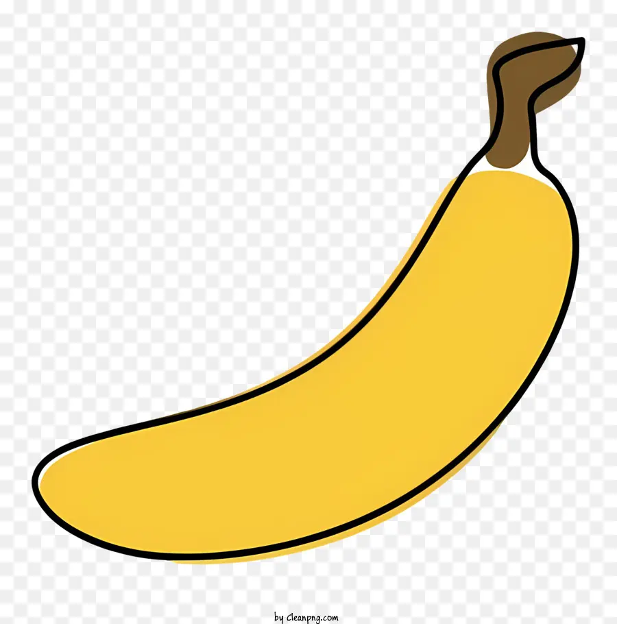 Pelle De Banana，Banana Pell Yellow PNG