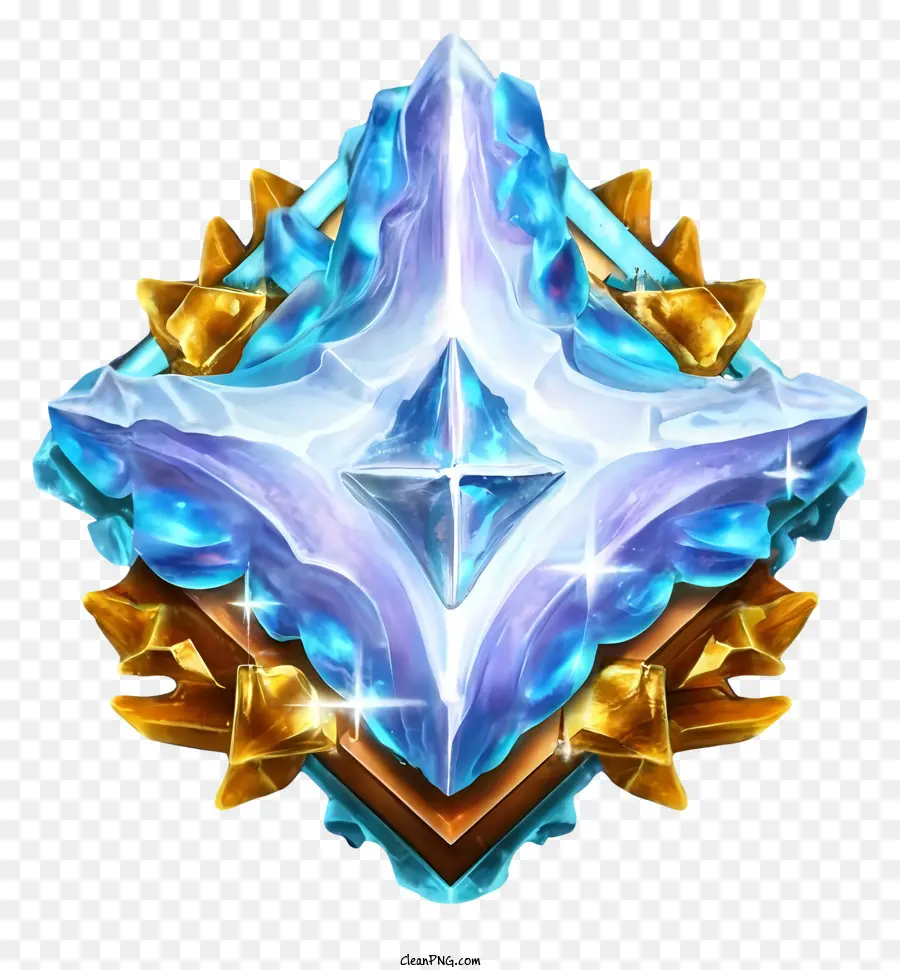 Flocon De Neige，Cristal PNG